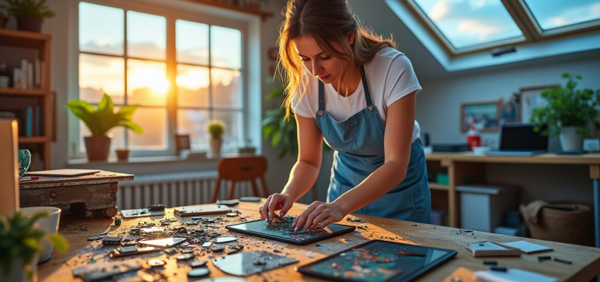 découvrez comment transformer une vieille tablette en œuvres d'art originales grâce à des idées créatives de recyclage. donnez une seconde vie à votre appareil et exprimez votre côté artistique tout en respectant l'environnement !