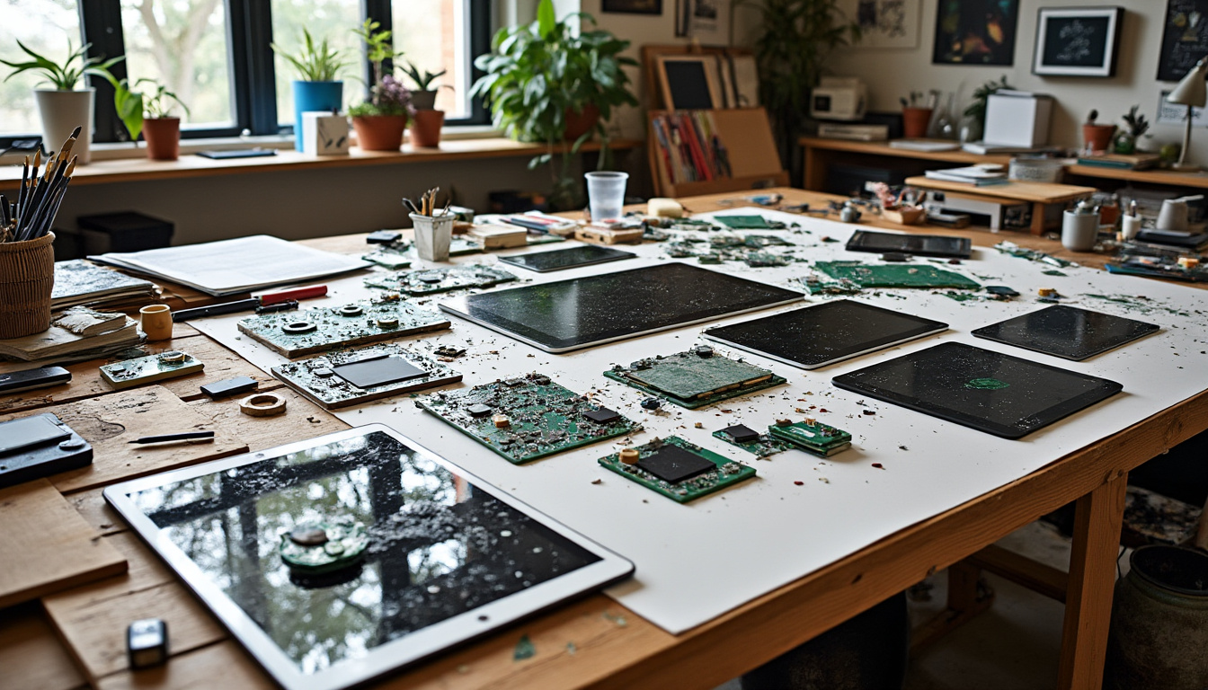 découvrez comment recycler une tablette usagée en la transformant en œuvre d'art unique. donnez une seconde vie à votre appareil grâce à des idées créatives et écologiques pour une décoration originale.