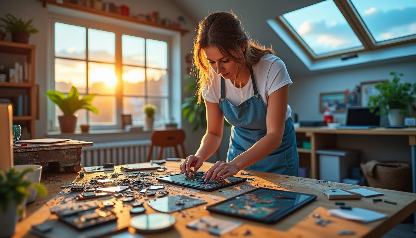 découvrez comment transformer une vieille tablette en œuvres d'art originales grâce à des idées créatives de recyclage. donnez une seconde vie à votre appareil et exprimez votre côté artistique tout en respectant l'environnement !