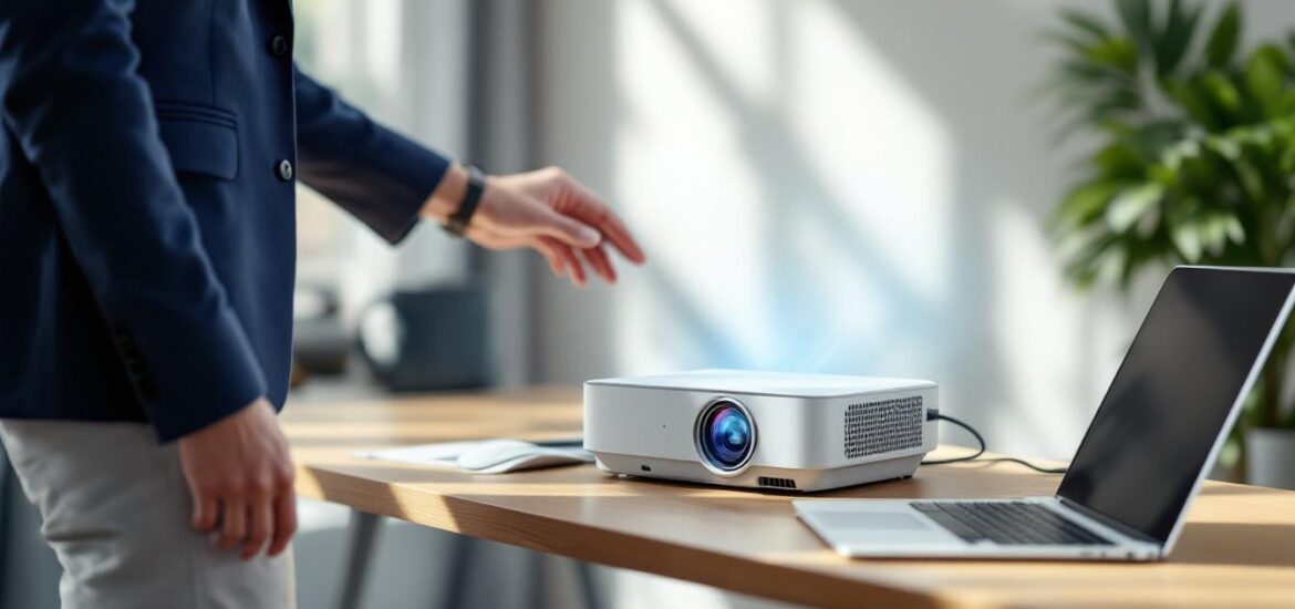 découvrez comment maximiser l'efficacité de votre vidéoprojecteur bureautique portable en milieu professionnel grâce à des astuces pratiques et conseils d'utilisation adaptés.