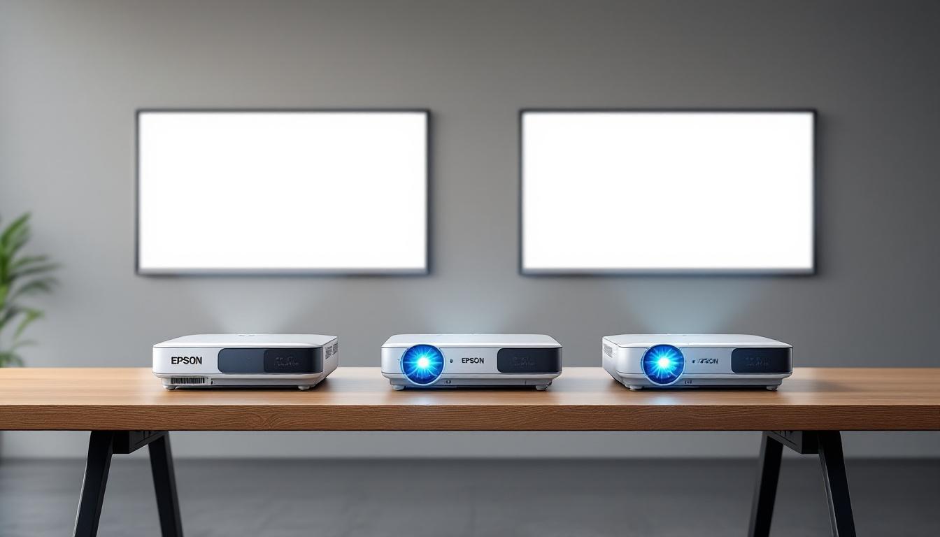 découvrez notre comparatif des vidéoprojecteurs epson haute luminosité pour choisir le modèle idéal adapté à vos besoins et profiter d'une image claire et dynamique en toute situation.
