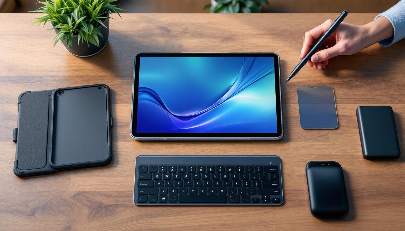 découvrez le top 5 des accessoires indispensables pour optimiser l'utilisation de votre tablette samsung avec stylet et améliorer votre expérience digitale.