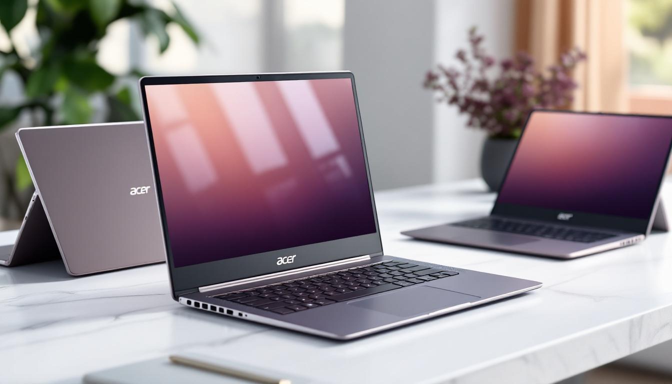 découvrez les derniers modèles d'ordinateurs portables acer 14 pouces, alliant compacité, performance et design moderne pour une expérience mobile optimale.