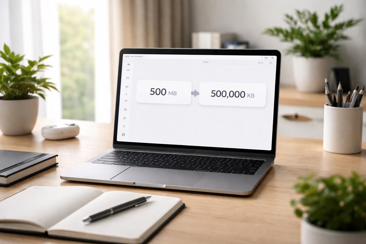 apprenez à convertir facilement 500 mo en ko grâce à notre guide simple et rapide. idéal pour mieux comprendre les unités de stockage informatique.
