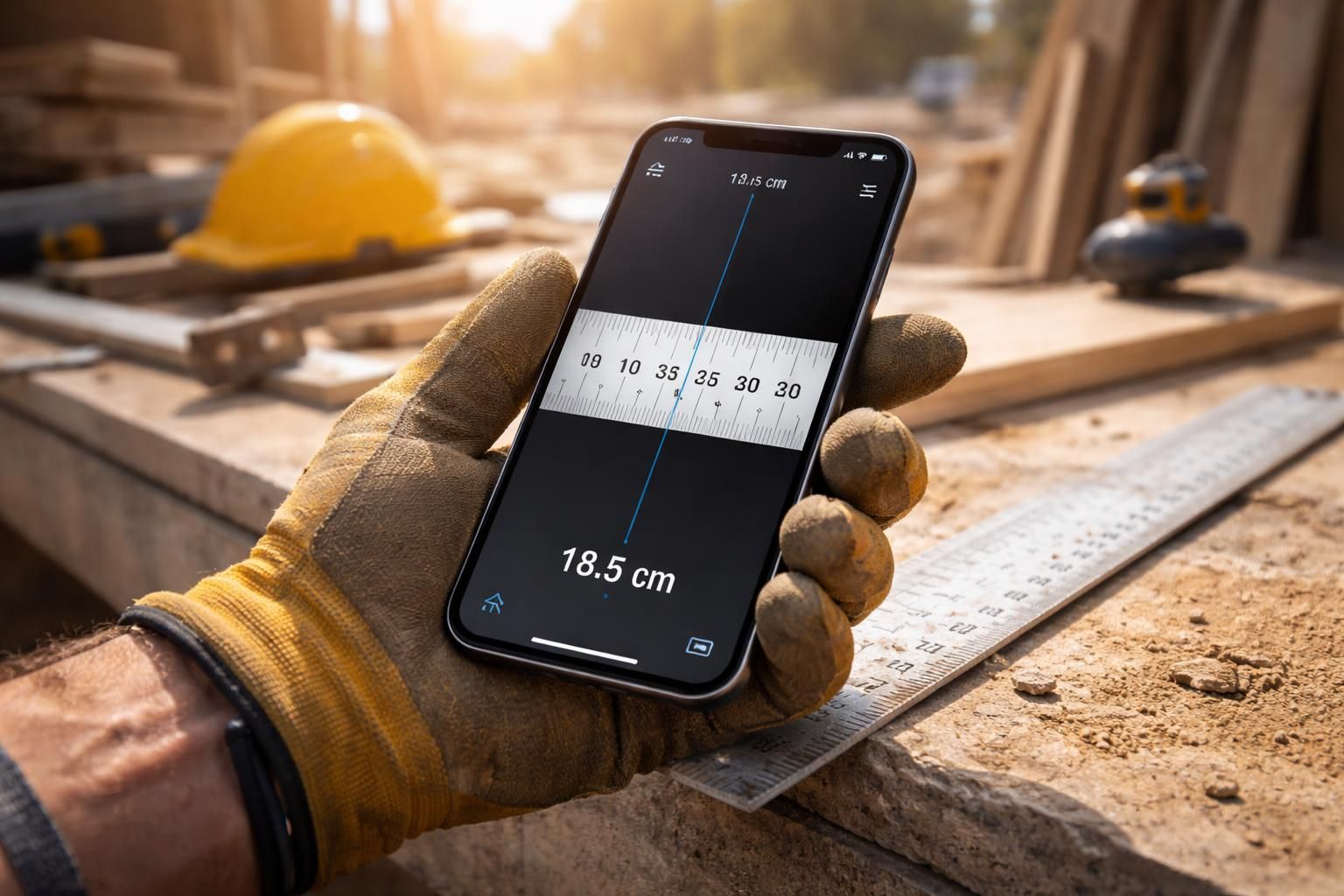 découvrez comment la règle en cm sur téléphone facilite les mesures précises pour les professionnels du bâtiment, offrant rapidité et efficacité sur tous vos chantiers.