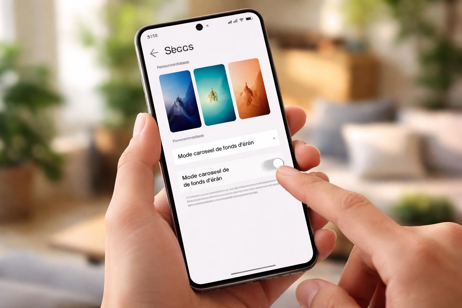 découvrez comment désactiver facilement le fond d'écran en carousel sur votre appareil mobile pour un écran d'accueil plus simple et personnalisé.