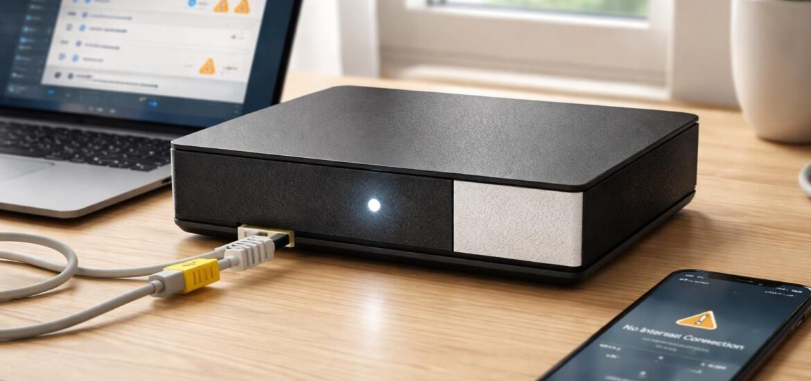 découvrez les causes possibles du voyant internet clignotant blanc sur votre livebox 5 et les solutions pratiques pour rétablir votre connexion rapidement.