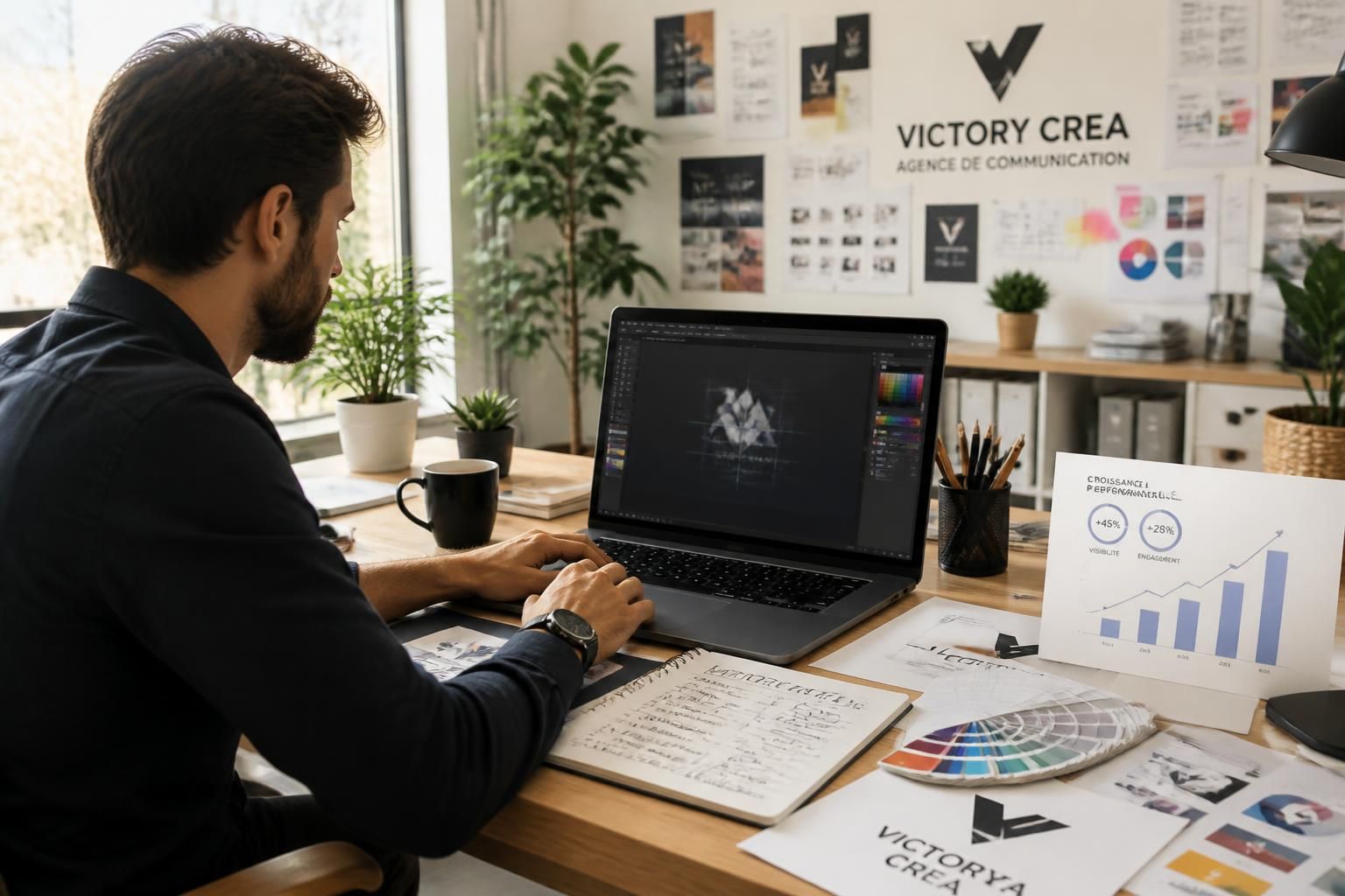 découvrez comment victory crea, expert en design graphique, peut transformer et améliorer l’image de votre entreprise grâce à des créations visuelles uniques et attractives.