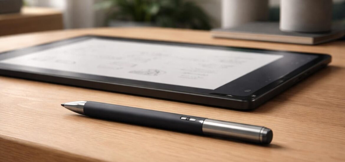 découvrez notre stylo digital, l'outil idéal pour la prise de notes et le dessin, alliant précision et facilité d'utilisation pour booster votre créativité au quotidien.