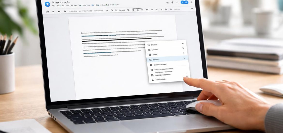 apprenez à barrer un texte sur google doc rapidement et facilement grâce à notre guide étape par étape en quelques clics.